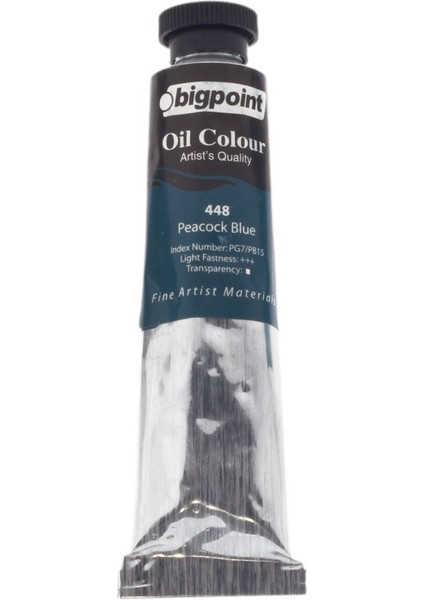 Yağlı Boya 45 ml 448 Peacock Blue