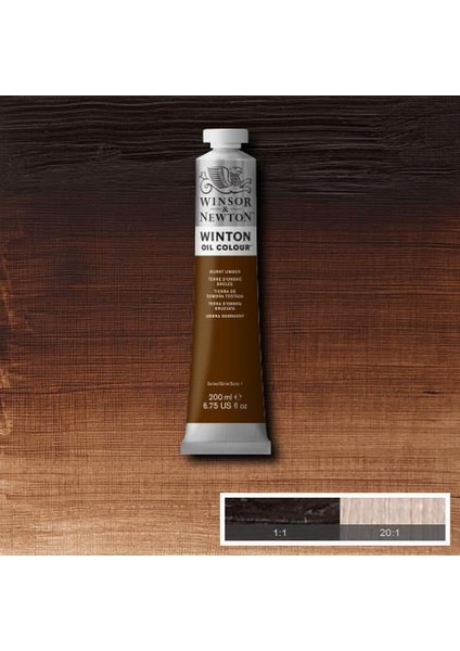 Yağlı Boya 200 ml 3 Burnt Umber