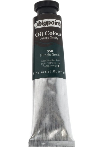 Yağlı Boya 45ML 558 Phthalo Green