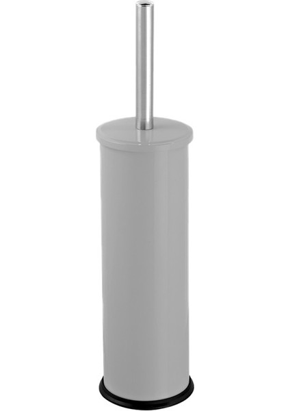 Dekoratif Klozet Fırça Seti Gri 36 Cm