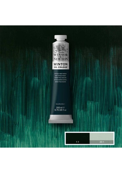 Yağlı Boya 200 Ml. 048 Phthalo Deep Green