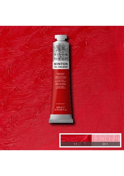 Yağlı Boya 200 Ml. 6 Cadmium Red Deep Hue