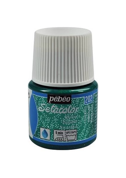 Glitter (Simli) Kumaş Boyası 202 Emerald 45 ml