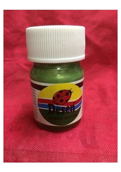 Metalik Koyu Yeşil Kumaş Boyası 25 ml