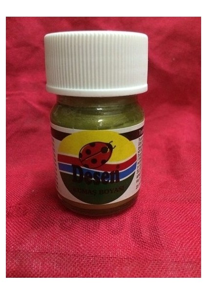 Metalik Yağ Yeşili Kumaş Boyası 25 ml