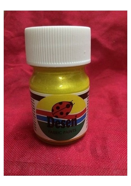 Metalik Sarı Kumaş Boyası 25 ml