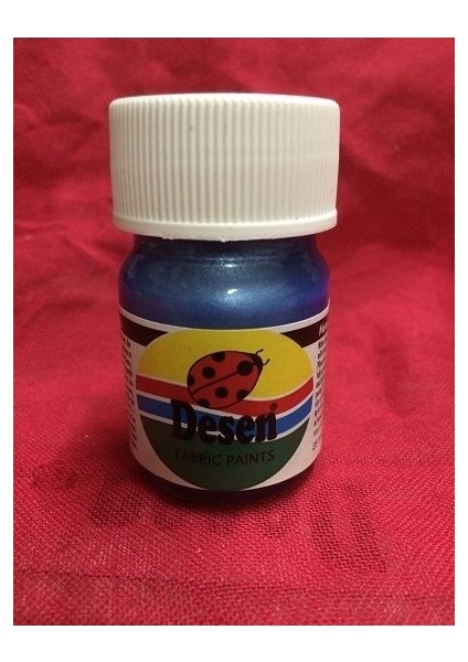 Metalik Mavi Kumaş Boyası 25 ml
