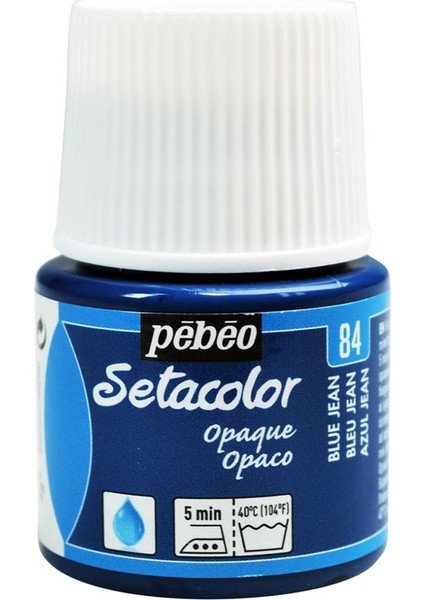 Setacolor Opak Kumaş Boyası 45ML 84 Blue Jean
