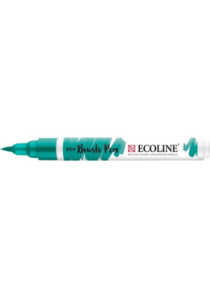 Ecoline Brush Pen Fırça Uçlu Kalem 654 Fir Green