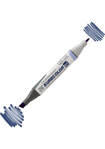 Kurecolor KC3000 Twin S Marker Kalem 378 Deep Blue