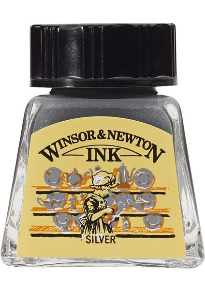 Drawing Ink Çini Mürekkebi 14ML 617 Silver