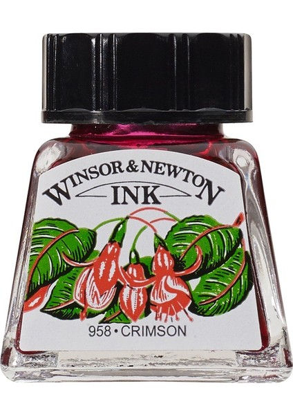 Drawing Ink Çini Mürekkebi 14ML 203 Crimson