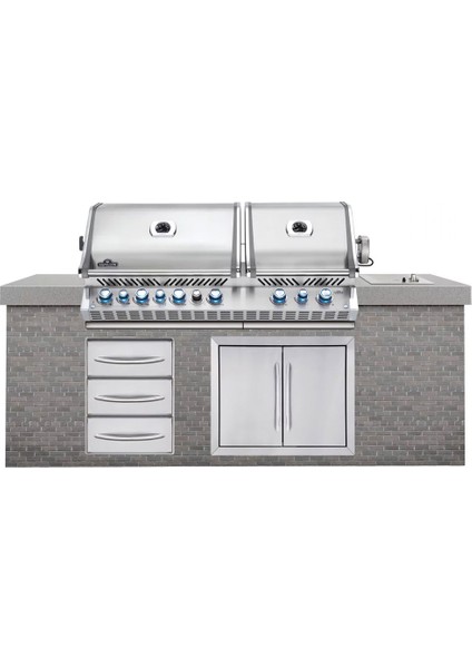 Built-In Prestige Pro 825 Rbi Tezgah Üstü Gazlı Barbekü | Gazlı Mangal fırsatları