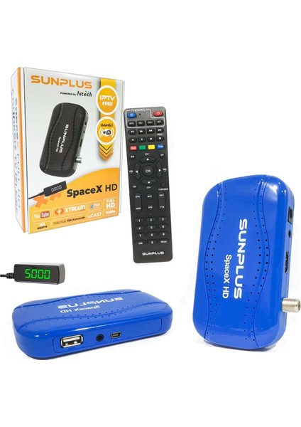 Hitech Sunplus Spacex Mini Full Hd Dahili Wifi Uydu Alıcı