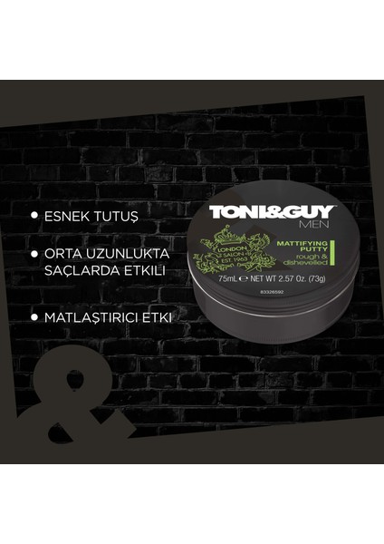 Toni & Guy Saç Şekillendirici Wax 75 ml