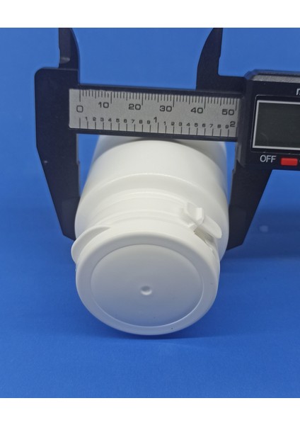 100 ml Yırtılır Kapak Sakız-Numune-Ilaç-Tarım-Ecza-Tablet-Hap-Kapsül Plastik Kutu Şişesi