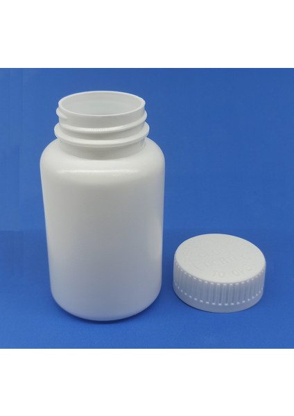 400 Adet 150 ml Bastır Çevir Kapak Numune-Ilaç-Tarım-Ecza-Tablet-Hap-Kapsül Plastik Ilaç Kutu Şişesi