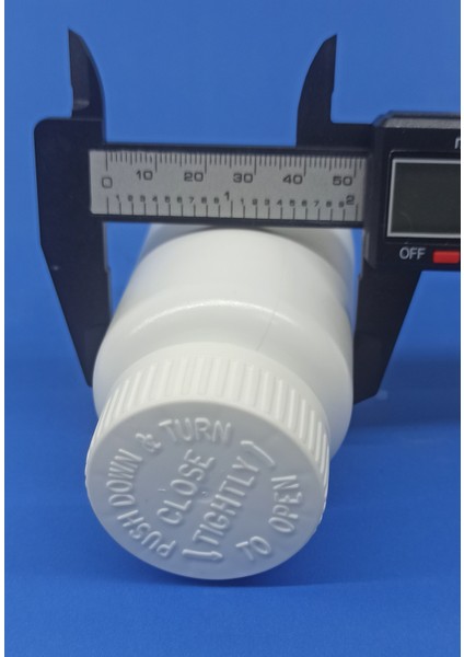400 Adet 150 ml Bastır Çevir Kapak Numune-Ilaç-Tarım-Ecza-Tablet-Hap-Kapsül Plastik Ilaç Kutu Şişesi