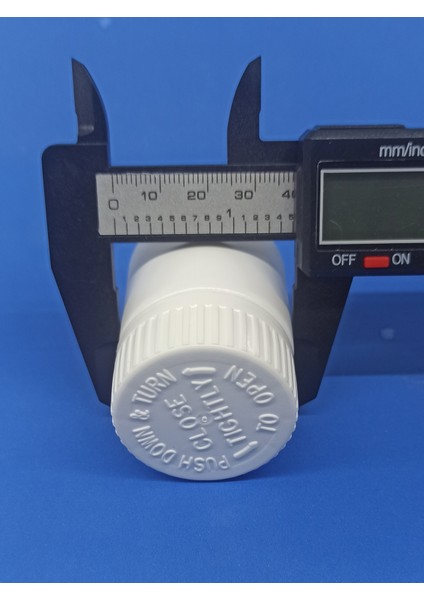 30 ml Bastır Çevir Kapak Numune-Ilaç-Tarım-Ecza-Tablet-Hap-Kapsül Plastik Ilaç Kutu Şişesi Adet Seçenekli