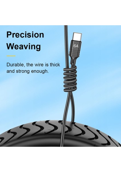 USB C USB C 66W Hızlı Şarj Kablosu Type Şarj Kablosu Telefon Tabletleri - Kırmızı (Yurt Dışından) fiyatları