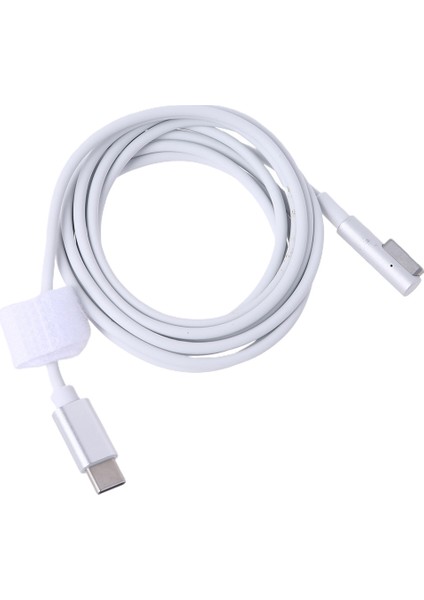 USB C Type Dişi Magsafe Kablo Adaptörü 85W Pd Bilgisayar Kablosu - Beyaz (Yurt Dışından)
