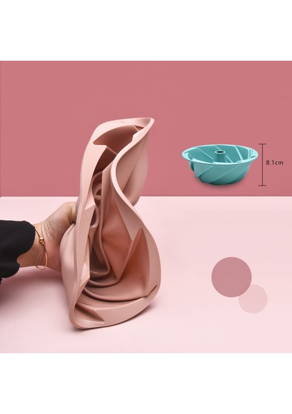 Spiral Silikon Kek Kalıbı 24.2 cm (Yurt Dışından)