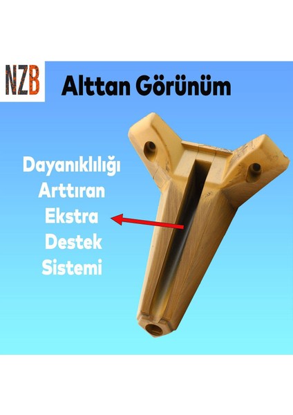 Lüks Mobilya Kanepe Sehpa Tv Ünitesi Koltuk Ayağı 15 cm Ahşap Desenli Kahverengi Baza Ayak modelleri