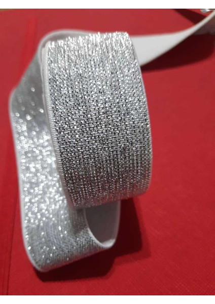 2,5 cm Simli Bel,paça ve Don Lastiği 1 Paket 3 m