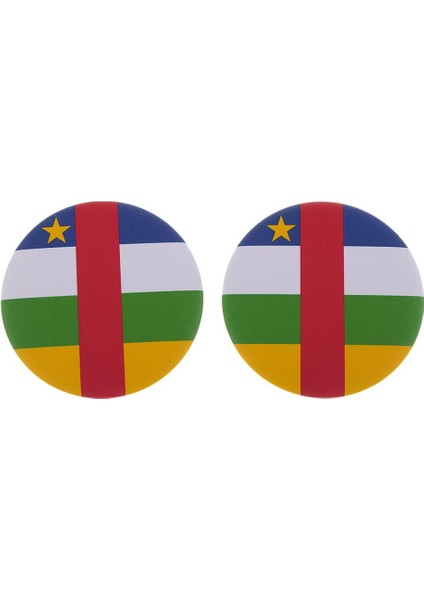 Country Flag Pin Rozeti 2 Pc (Yurt Dışından)