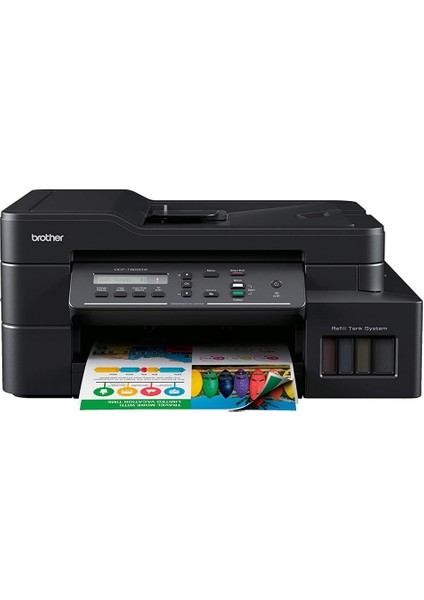 Brother DCP-T820DW Renkli Mürekkep Tanklı Duplex Yazıcı,tarayıcı, Fotokopi, Lan, Wifi