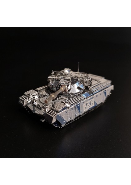 Dıy 3D Metal Tank Modeli Oluşturma Çocuklar Bulmaca Eğitim Metal Model Kitleri Oyuncak (Yurt Dışından)