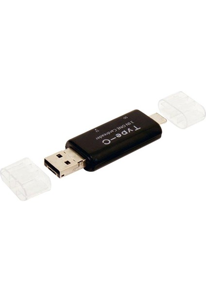 A Otg Type-C Kart Okuyucu USB 3.0 A Micro Combo To Tf Sd (Yurt Dışından)