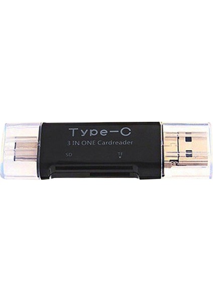 A Otg Type-C Kart Okuyucu USB 3.0 A Micro Combo To Tf Sd (Yurt Dışından)