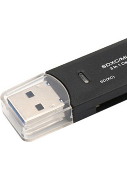 Ef Yüksek Hızlı Kart Okuyucu Adaptörü 3'ü 1 Arada Usb3.1 Usb-C/tip C Sd Tf/mikro (Yurt Dışından)