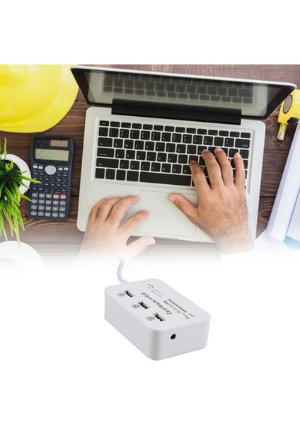 Bs USB Hub 3.0 Combo USB Ayırıcı Yüksek Hızlı Tip C Hub Sd/tf Kart Okuyucu (Yurt Dışından)