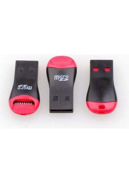 Yüksek Hızlı USB 2.0 Micro Sd Sdhc Tf Flash Bellek Kartı Okuyucu Mini Adaptör (Yurt Dışından)