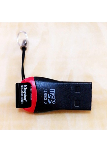 Yüksek Hızlı USB 2.0 Micro Sd Sdhc Tf Flash Bellek Kartı Okuyucu Mini Adaptör (Yurt Dışından)