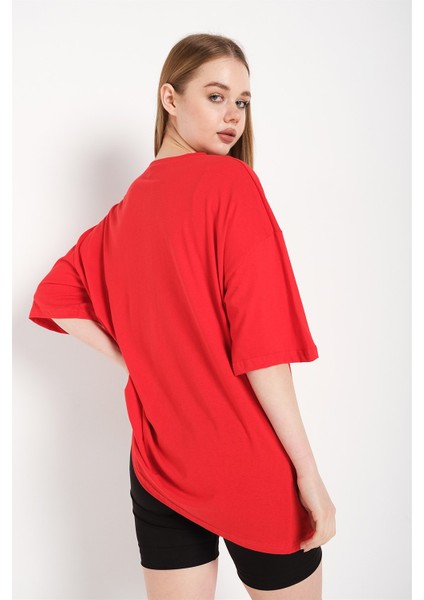 Kadın Oversize T-Shirt indirimleri