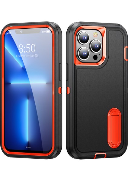 Cep Telefonu Kılıfları Iphone 11 Pro Cep Telefonu Kabuk-Black-Orange Için Kılıf (Yurt Dışından)