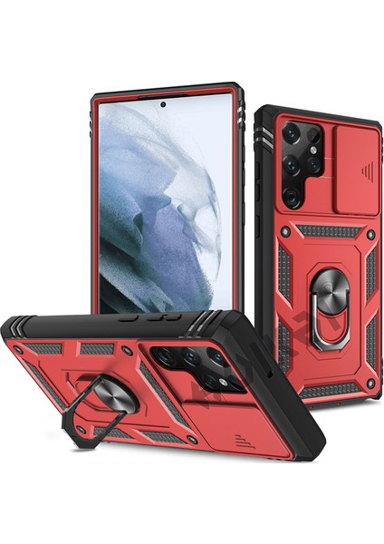 Cep Telefonu Kılıfları Samsung Galaxy A53 Cep Telefonu Kabuğu Kırmızı (Yurt Dışından)