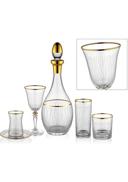Venüs Butik Altın 61 Parça Sofra Seti