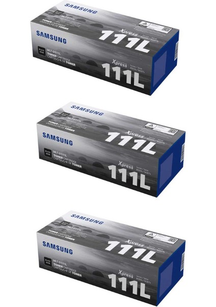 MLT-D111L Xpress SL-M2078 Orjinal Toner 3'lü Avantaj Paket 3*1,800 Sayfa Kapasiteli NI168