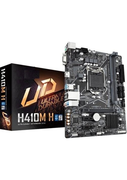 Gıgabyte H410M H V3 H410 Ddr4 VGA Glan Matx HDMI Usb3.1 M.2 1200P Anakart