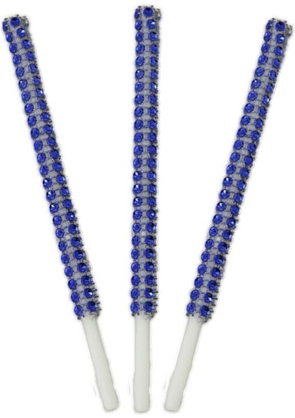 12LI Taşlı Cake Pops Lolipop Pasta Çubukları 15CM