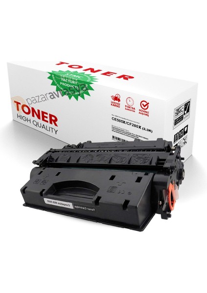 Hp Laserjet P2030 / P2035 CE505X Muadil Toner /wb/