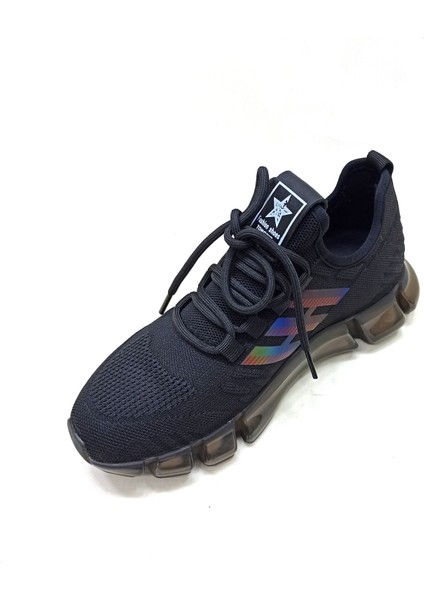 Siyah Kadın Sneaker Spor Ayakkabı modelleri