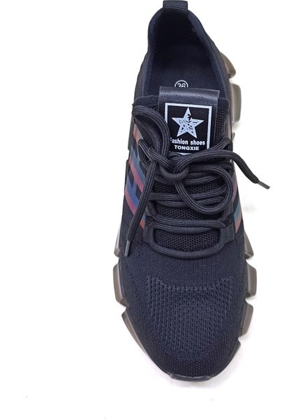 Siyah Kadın Sneaker Spor Ayakkabı fırsatları