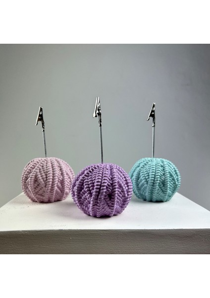 Yumak Not Tutucu 3'lü Set ( Lila - Nane - Pembe )