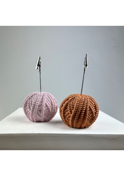 Yumak Not Tutucu 2'li Set ( Meşe - Pembe )