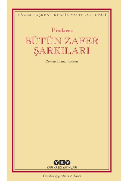 Bütün Zafer Şarkıları - Pindaros